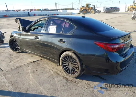 2018 Infiniti Q50 3.0T Luxe из США, поврежденный, VIN JN1EV7AP2JM351842